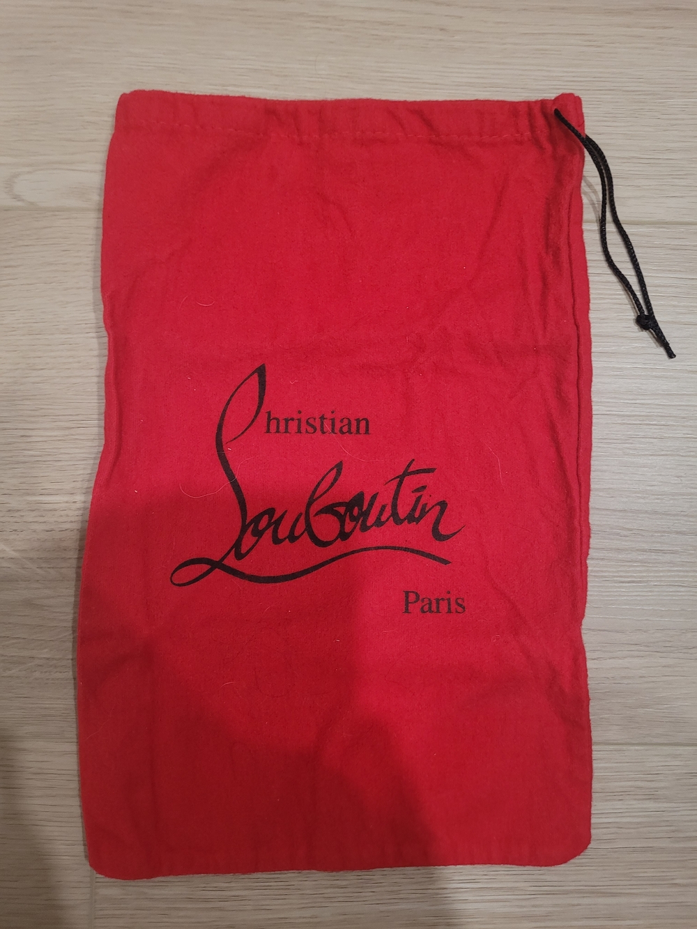 Christian Louboutin Red Drawstring Dust Bag
